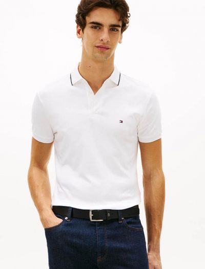 Polo manica corta Tommy Hilfiger - white