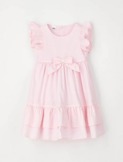 Abito manica corta elegante I Do - rosa