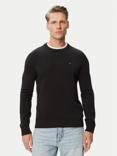 Maglia manica lunga casual Tommy Jeans - black
