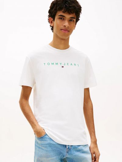 T-shirt manica corta Tommy Jeans - ecru