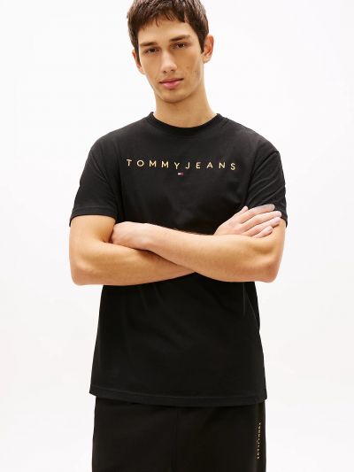 T-shirt manica corta Tommy Jeans - black