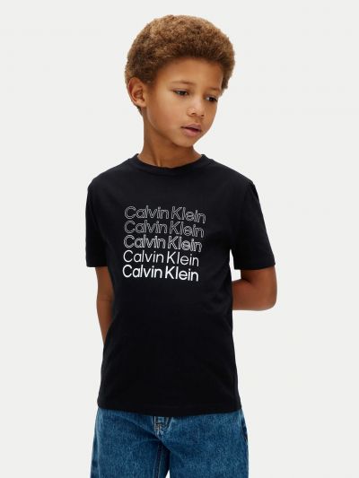 T-shirt manica corta Calvin Klein - black
