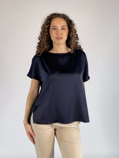 Camicia manica corta Emme - blu