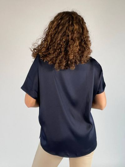 Camicia manica corta Emme - blu