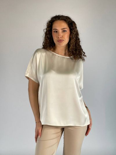 Camicia manica corta Emme - burro