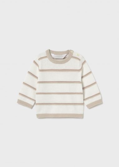 Pullover manica lunga Newborn - ecru