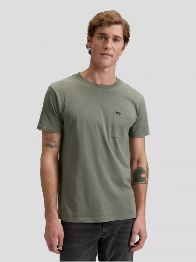 T-shirt manica corta Lee - olive