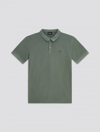 Polo manica corta Gas - green