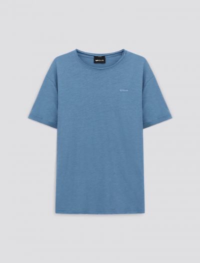 T-shirt manica corta Gas - azzurro
