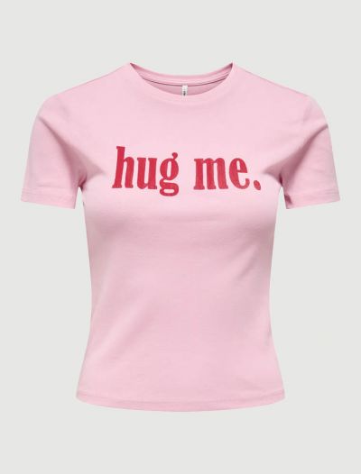 T-shirt manica corta Only - rose