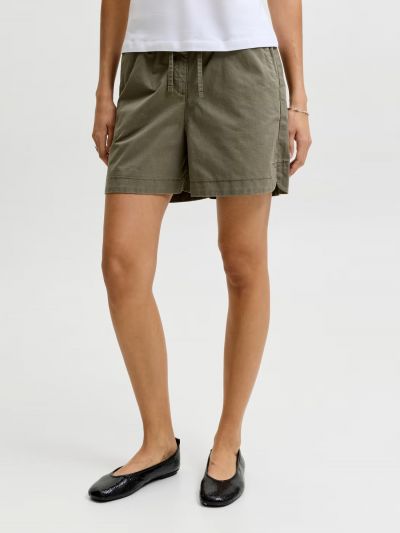 Pantalone corto Jjxx - fango