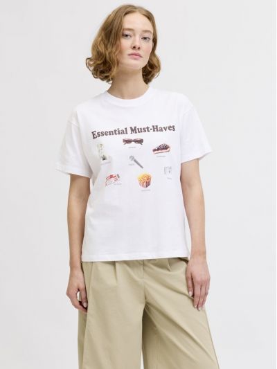 T-shirt manica corta Jjxx - white