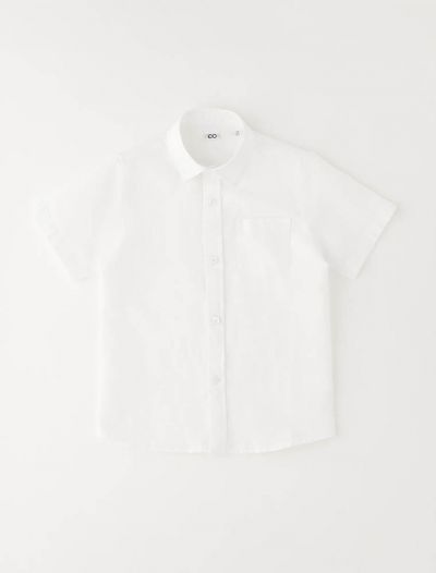 Camicia manica corta I Do - white