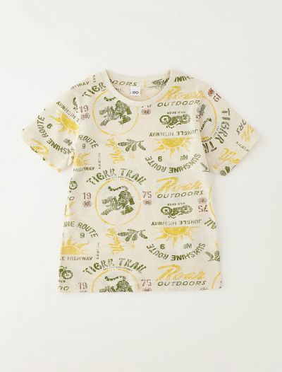 T-shirt manica corta I Do - ecru