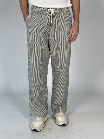 Pantalone casual Guess Jeans - bianco nero