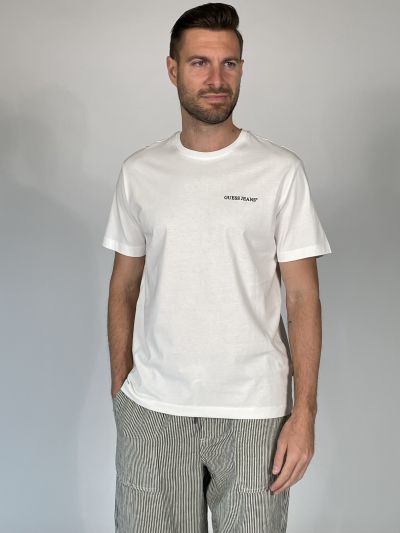 T-shirt manica corta Guess Jeans - white