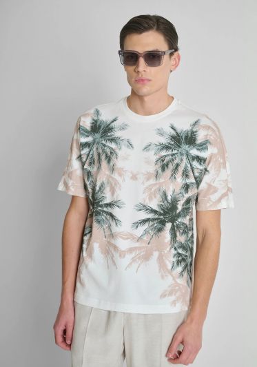 T-shirt manica corta Antony Morato - crema