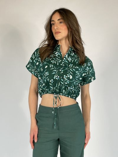 Camicia manica corta Iblues - verde