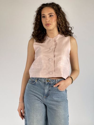 Gilet Iblues - cipria