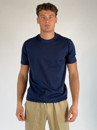 T-shirt manica corta Over-d - blu