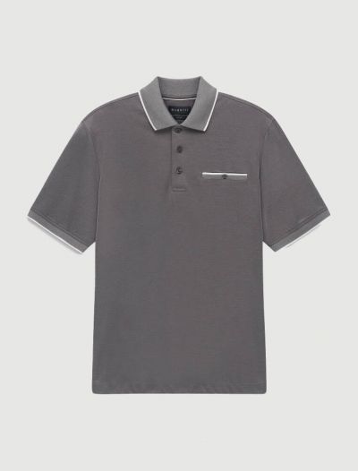 Polo manica corta Bugatti - grigio