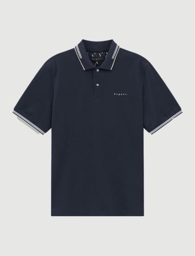 Polo manica corta Bugatti - blu