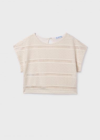 Maglia manica corta Mayoral - bianco