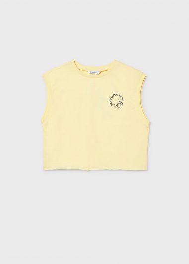 T-shirt manica corta Mayoral - giallo