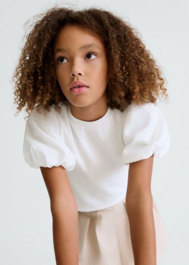 Maglia manica corta Mayoral - ecru