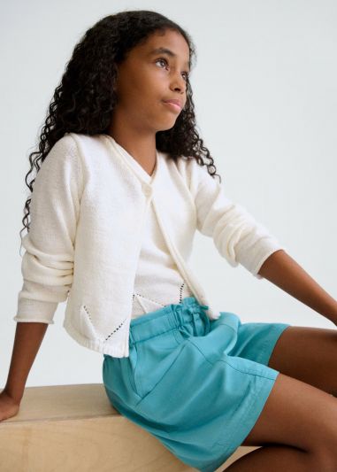 Cardigan Mayoral - bianco