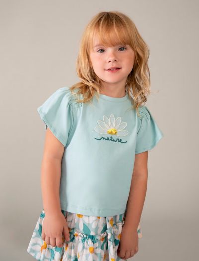 T-shirt manica corta Mayoral - lago