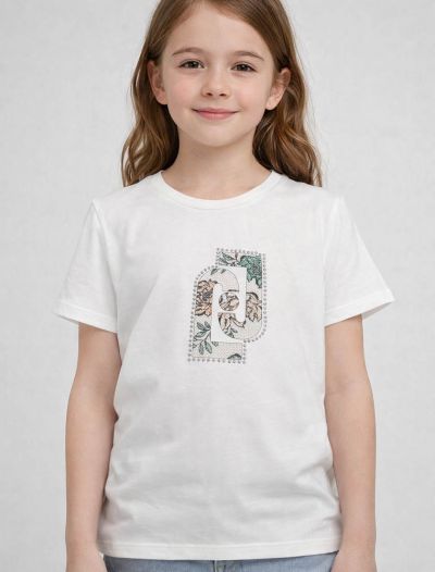 T-shirt manica corta Liu Jo - white