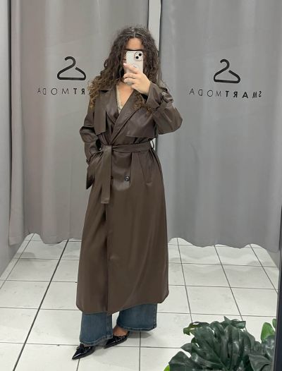 Trench Auda - marrone