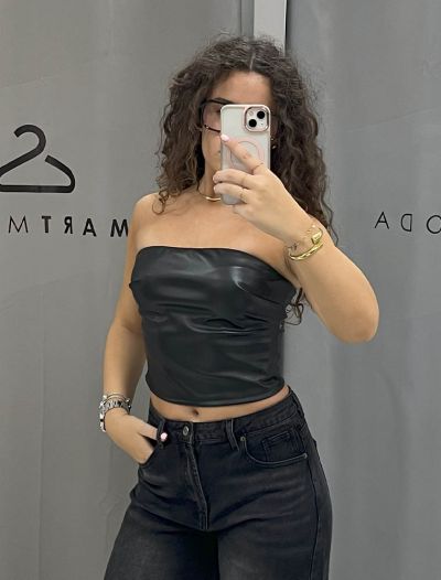 Top San Babila - nero