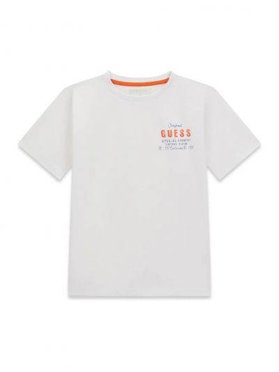 T-shirt manica corta Guess - bianco