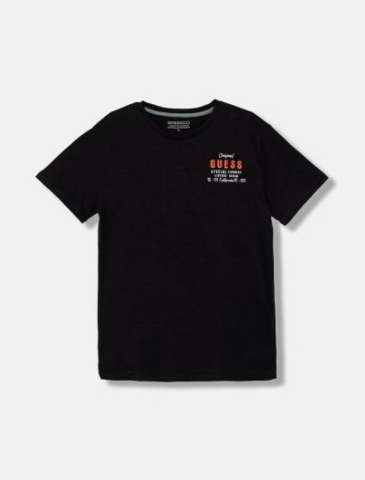 T-shirt manica corta Guess - nero