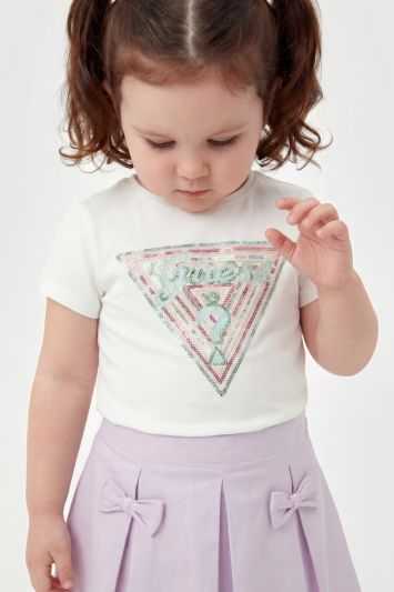 T-shirt manica corta Guess - white