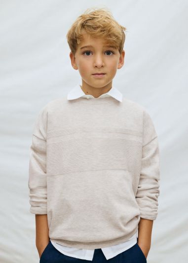 Pullover manica lunga Mayoral - pietra