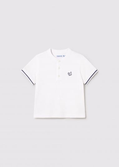 Polo manica corta Mayoral - bianco