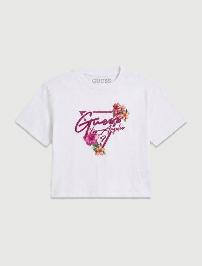 T-shirt manica corta Guess - white