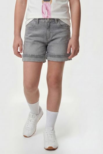 Bermuda jeans Guess - grey denim
