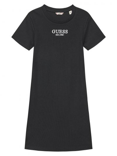 Abito manica corta Guess - black