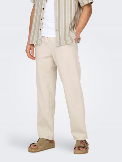 Pantalone casual Only & Sons - silver