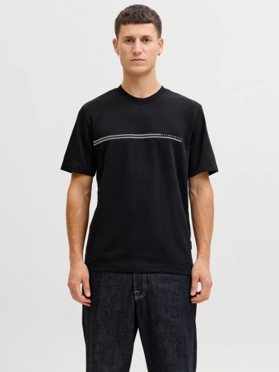 T-shirt manica corta Jack & Jones - black