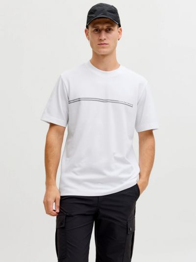 T-shirt manica corta Jack & Jones - bright white