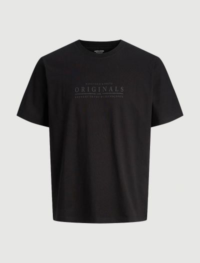 T-shirt manica corta Jack & Jones - black
