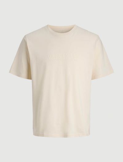 T-shirt manica corta Jack & Jones - antique white
