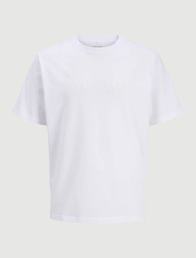 T-shirt manica corta Jack & Jones - bright white