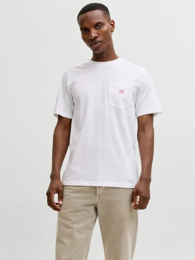 T-shirt manica corta Jack & Jones - bright white