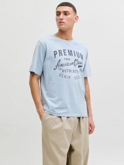 T-shirt manica corta Jack & Jones - blue